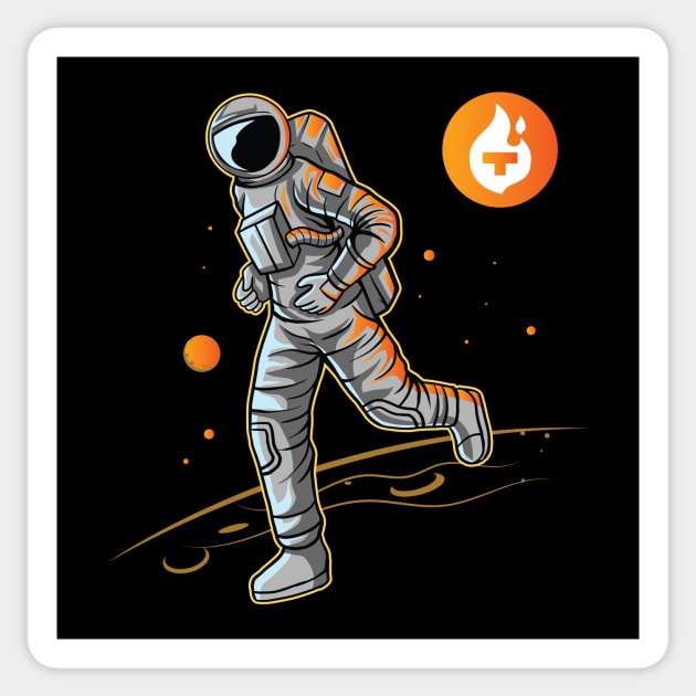 Tfuel Theta Blockchain Cryptocurrency NFT Hodl Bullrun 2021 Sticker by Kogarashi